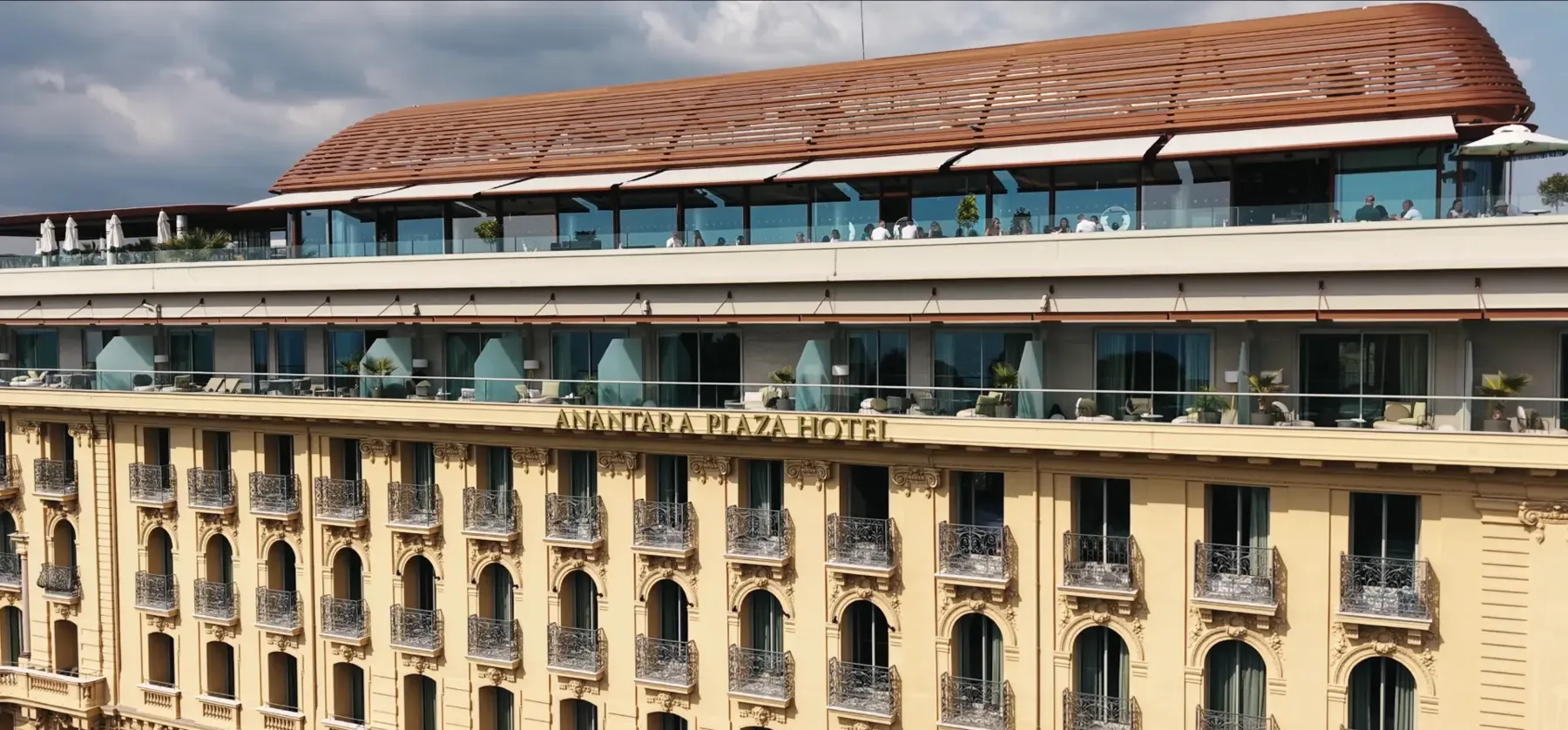 Rooftop de l’Anantara Plaza Nice