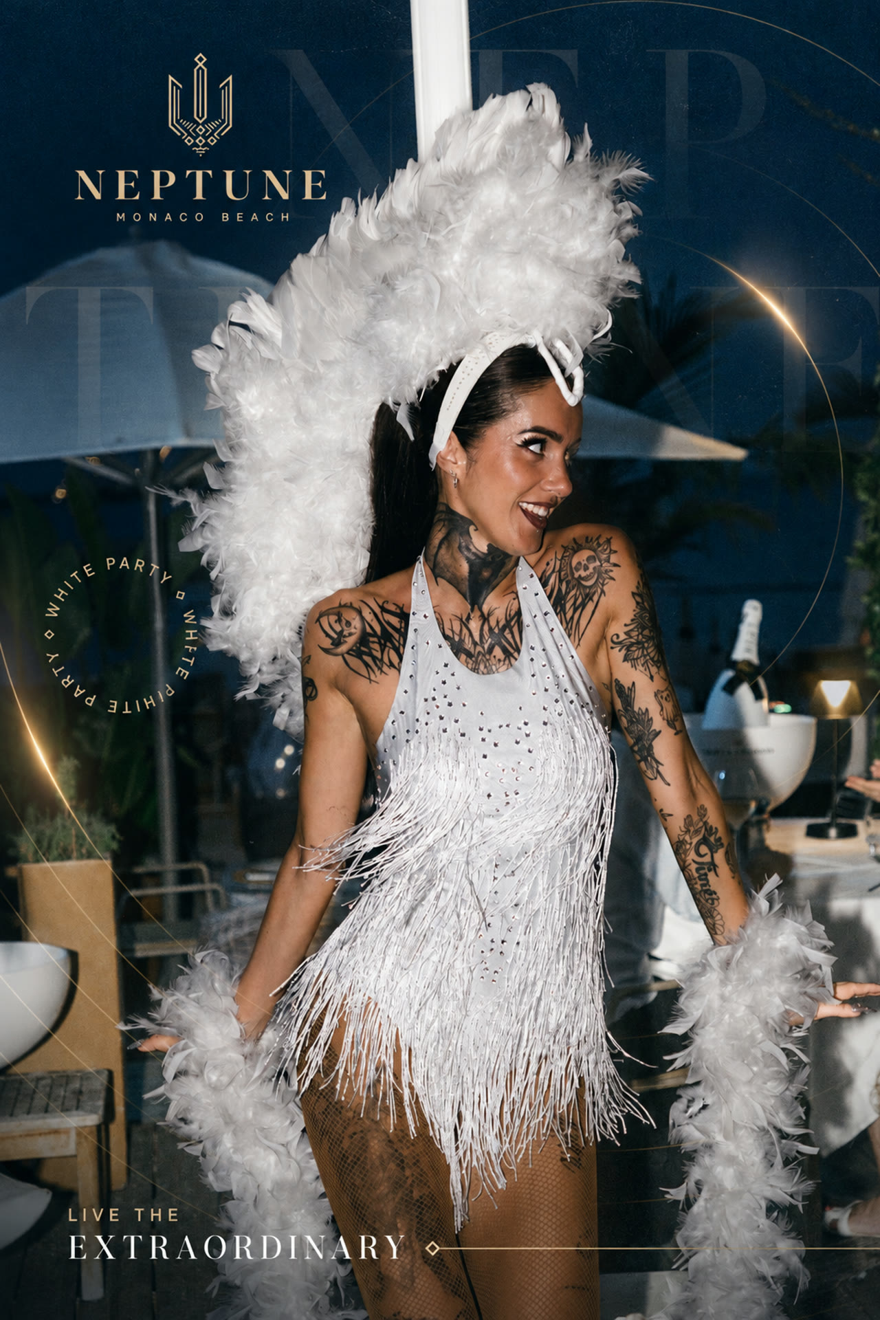 Neptune Monaco — White Party